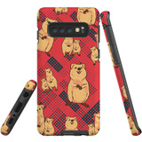 For Samsung Galaxy S10 Case Tough Protective Cover Quokkas