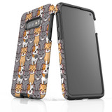 For Samsung Galaxy S10e Case Tough Protective Cover Seamless Cat