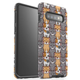 For Samsung Galaxy S10 Case Tough Protective Cover Seamless Cat