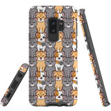 For Samsung Galaxy S9+ Plus Case Tough Protective Cover Seamless Cat