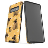 For Samsung Galaxy S10 Case Tough Protective Cover Pug Dog