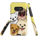 For Samsung Galaxy S10e Case Tough Protective Cover Cute Puppies
