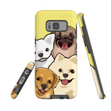 For Samsung Galaxy S8 Plus Case Tough Protective Cover Cute Puppies