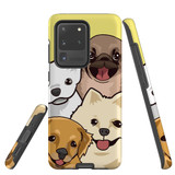 For Samsung Galaxy S10e Case Tough Protective Cover Cute Puppies