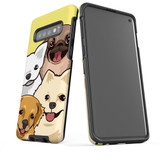For Samsung Galaxy S10 Case Tough Protective Cover Cute Puppies