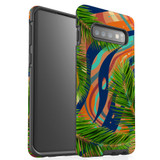 For Samsung Galaxy S10 Case Tough Protective Cover Leaves