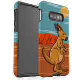 For Samsung Galaxy S10e Case Tough Protective Cover Lovely Kangaroos