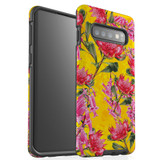 For Samsung Galaxy S10 Case Tough Protective Cover Flower Pattern