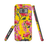 For Samsung Galaxy S8 Case Tough Protective Cover Flower Pattern