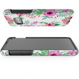 For Samsung Galaxy S10e Case Tough Protective Cover Floral Garden