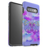 For Samsung Galaxy S10 Case Tough Protective Cover Butterfly Enchanted