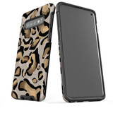 For Samsung Galaxy S10 Case Tough Protective Cover Leopard Pattern