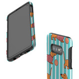 For Samsung Galaxy S10e Case Tough Protective Cover Dachshund Cute