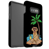 For Samsung Galaxy S10e Case Tough Protective Cover Cool Dog