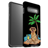 For Samsung Galaxy S10 Case Tough Protective Cover Cool Dog