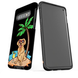 For Samsung Galaxy S10 Case Tough Protective Cover Cool Dog