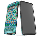 For Samsung Galaxy S10 Case Tough Protective Cover Bohemian Pattern