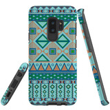 For Samsung Galaxy S9+ Plus Case Tough Protective Cover Bohemian Pattern