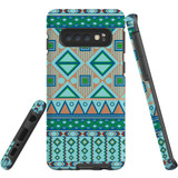 For Samsung Galaxy S10 Case Tough Protective Cover Bohemian Pattern