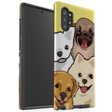 For Samsung Galaxy Note 20 Ultra, 20, Note 10+ Plus, 10, Note 9 Case, Tough Protective Cover, Cute Puppies | Protective Cases | iCoverLover.com.au