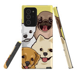 For Samsung Galaxy Note 20 Ultra Case Tough Protective Cover Cute Puppies