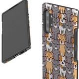 For Samsung Galaxy Note 20 Ultra, 20, Note 10+ Plus, 10, Note 9 Case, Tough Protective Cover, Cats In Harmony | Protective Cases | iCoverLover.com.au
