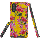 For Samsung Galaxy Note 10 Case Tough Protective Cover Flower Pattern