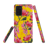 For Samsung Galaxy Note 20 Case Tough Protective Cover Flower Pattern