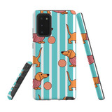 For Samsung Galaxy Note 20 Case Tough Protective Cover Dachshund Cute