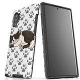 Protective Samsung Galaxy Note Series Case, Tough Back Cover, Tuxedo Cat | iCoverLover Australia