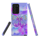 For Samsung Galaxy Note 20 Ultra Case Tough Protective Cover Butterfly Enchanted