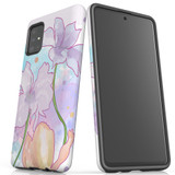 Protective Samsung Galaxy A Series Case, Tough Back Cover, Floral Watercolour | iCoverLover Australia