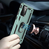 For Samsung Galaxy A72 4G/5G Case, Armour Shockproof TPU/PC Cover, Ring Holder, Green | iCoverLover.com.au | Samsung Galaxy A Cases