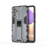 For Samsung Galaxy A32 4G Supersonic Plastic Shock-proof Protective Case, Holder, Grey | iCoverLover.com.au | Samsung Galaxy A Cases