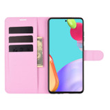 For Samsung Galaxy A52, A72, A90 5G, A71, A32 Case, PU Leather Wallet Cover, Stand, Pink| iCoverLover.com.au | Samsung Galaxy A Cases