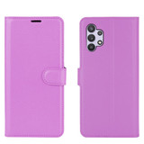 For Samsung Galaxy A52, A72, A90 5G, A71, A32 Case, PU Leather Wallet Cover, Stand, Purple| iCoverLover.com.au | Samsung Galaxy A Cases