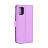 For Samsung Galaxy A32 5G Lychee Folio Protective Case, Kickstand, Wallet, Purple | iCoverLover.com.au | Samsung Galaxy A Cases