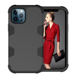 For iPhone 12 Pro Max/12 Pro/12/12 mini Case Protective Armored 3-Layer Cover,Black | Protective iPhone Cases | icoverlover.com.au