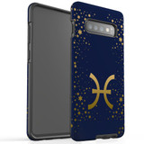 For Samsung Galaxy S10+ Plus Case, Tough Protective Back Cover, Pisces Sign | Protective Cases | iCoverLover.com.au