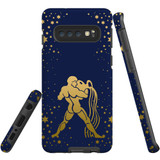 For Samsung Galaxy S23 Ultra Case Tough Protective Cover, Aquarius Drawing | Shielding Cases | iCoverLover.com.au