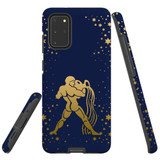 For Samsung Galaxy S10+ Plus Case, Tough Protective Back Cover, Aquarius Drawing | Protective Cases | iCoverLover.com.au