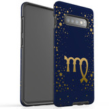 For Samsung Galaxy S10+ Plus Case, Tough Protective Back Cover, Virgo Sign | Protective Cases | iCoverLover.com.au