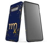 For Samsung Galaxy S10+ Plus Case, Tough Protective Back Cover, Virgo Sign | Protective Cases | iCoverLover.com.au