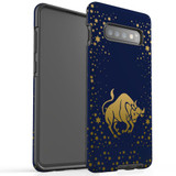 For Samsung Galaxy S10+ Plus Case, Tough Protective Back Cover, Taurus Drawing | Protective Cases | iCoverLover.com.au