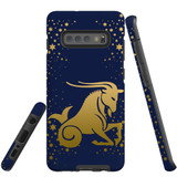 For Samsung Galaxy S10+ Plus Case, Tough Protective Back Cover, Capricorn Drawing | Protective Cases | iCoverLover.com.au