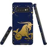 For Samsung Galaxy S10 Case, Tough Protective Back Cover, Capricorn Drawing | Protective Cases | iCoverLover.com.au