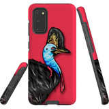 For Samsung Galaxy S21+ Plus Case, Tough Protective Back Cover, Cassowary Portrait | Protective Cases | iCoverLover.com.au