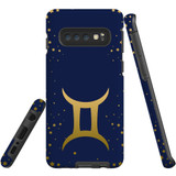 For Samsung Galaxy S10 Case, Tough Protective Back Cover, Gemini Sign | Protective Cases | iCoverLover.com.au