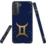 For Samsung Galaxy S21+ Plus Case, Tough Protective Back Cover, Gemini Sign | Protective Cases | iCoverLover.com.au