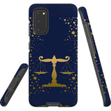 For Samsung Galaxy S20 Case, Tough Protective Back Cover, Libra Drawing | Protective Cases | iCoverLover.com.au